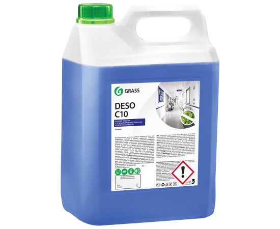 Grass Deso С10, 5л,  чистящее средство с дезинфицирующим эффектом